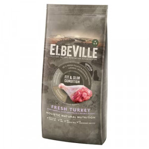 ELBEVILLE DOG SENIOR FRESH TURKEY sausā suņu barība Tītars 11.4kg
